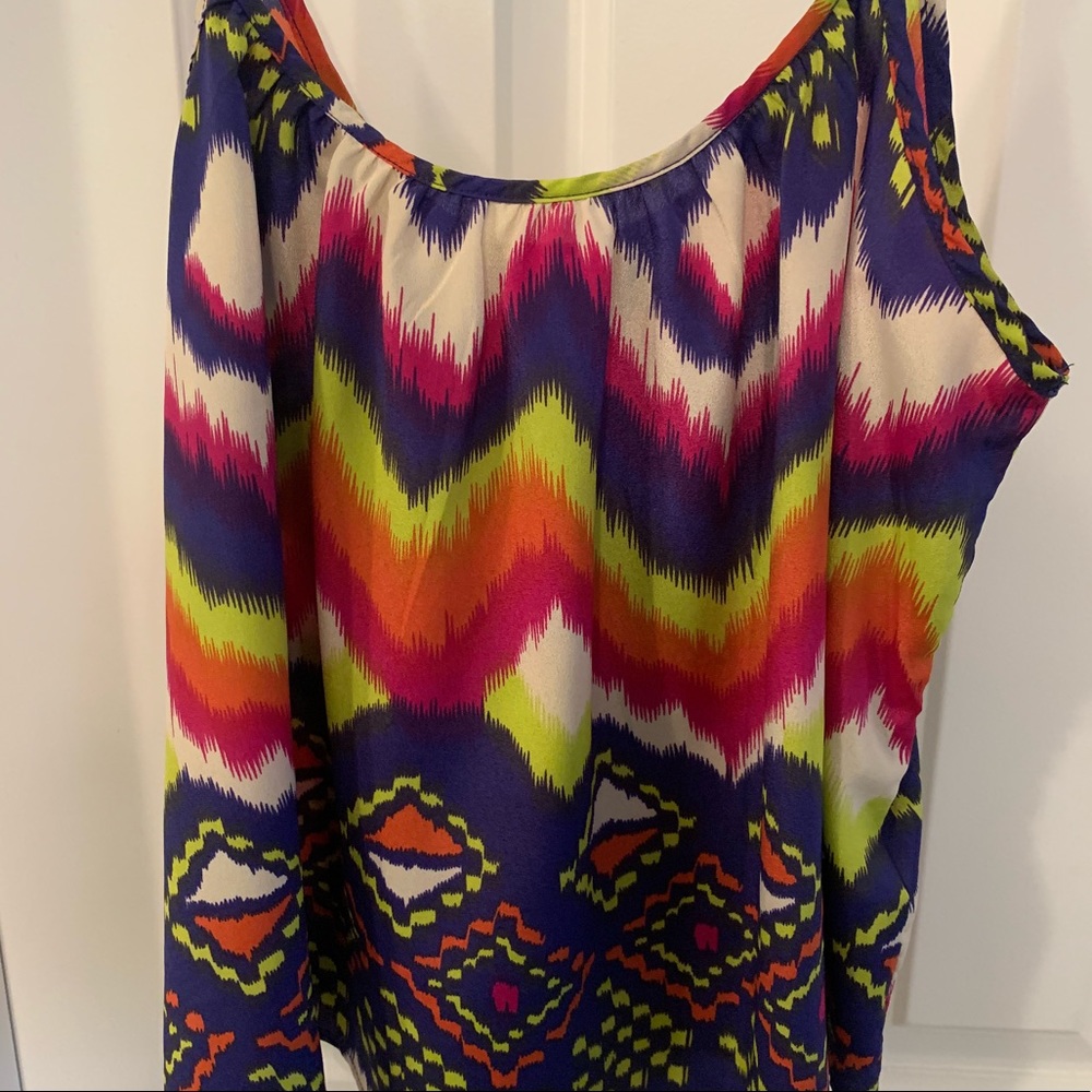 Colorful top.